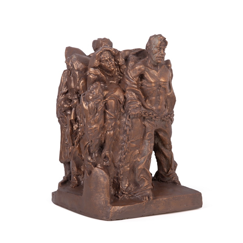 《歌乐山烈士群雕小样》 江碧波  41.5×29.5×29 雕塑 年代不详 宁波美术馆藏.jpg