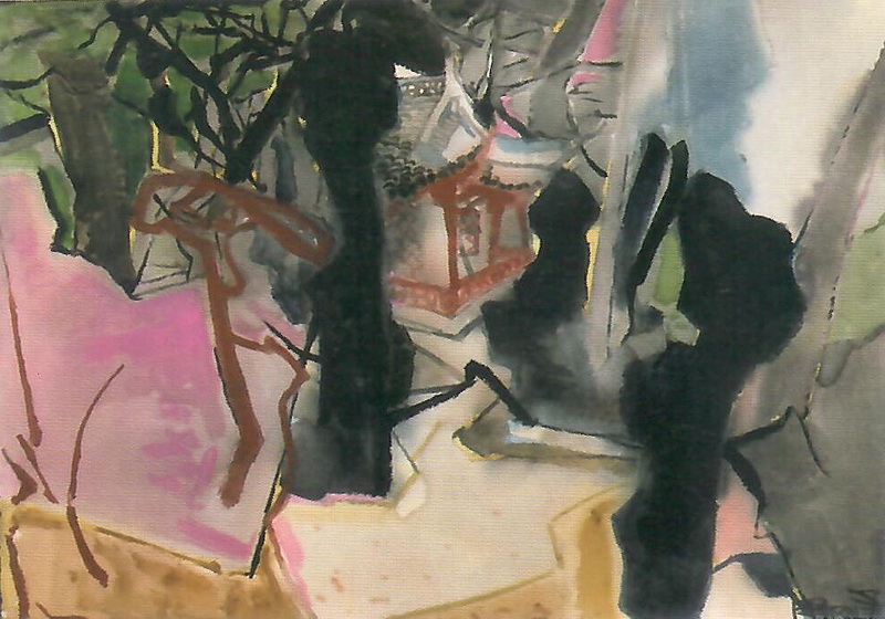 周刚 《绮园新雨后》 75×105cm 2022.jpg