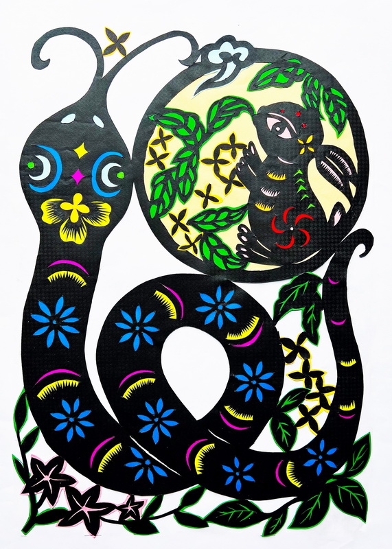 蔡琦 《蛇年折桂》.jpg