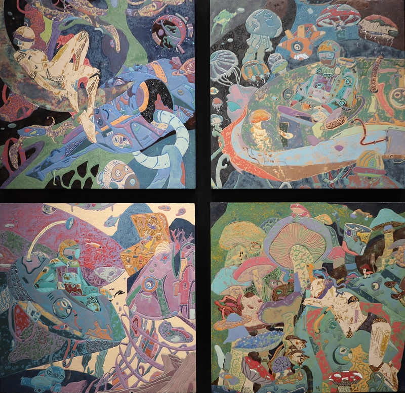 王辰川鉴 《越长夜》 140×140cm.JPG